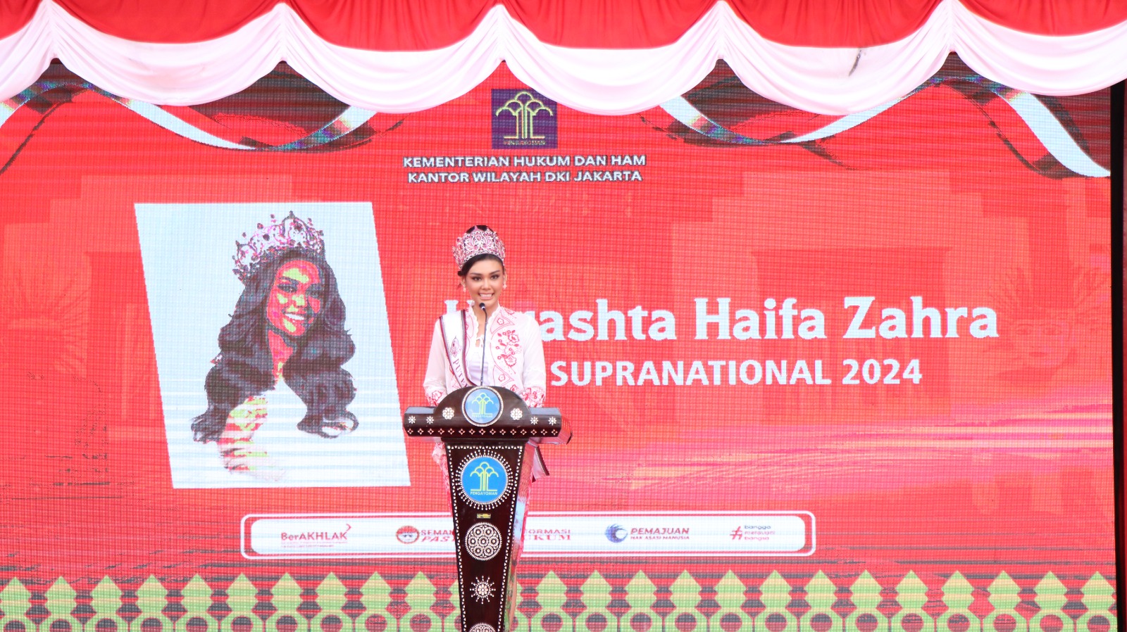 Kumham DKI Gandeng Putri Indonesia 2024 untuk Kesadaran KI, Anti Bullying  dan Judi Online
