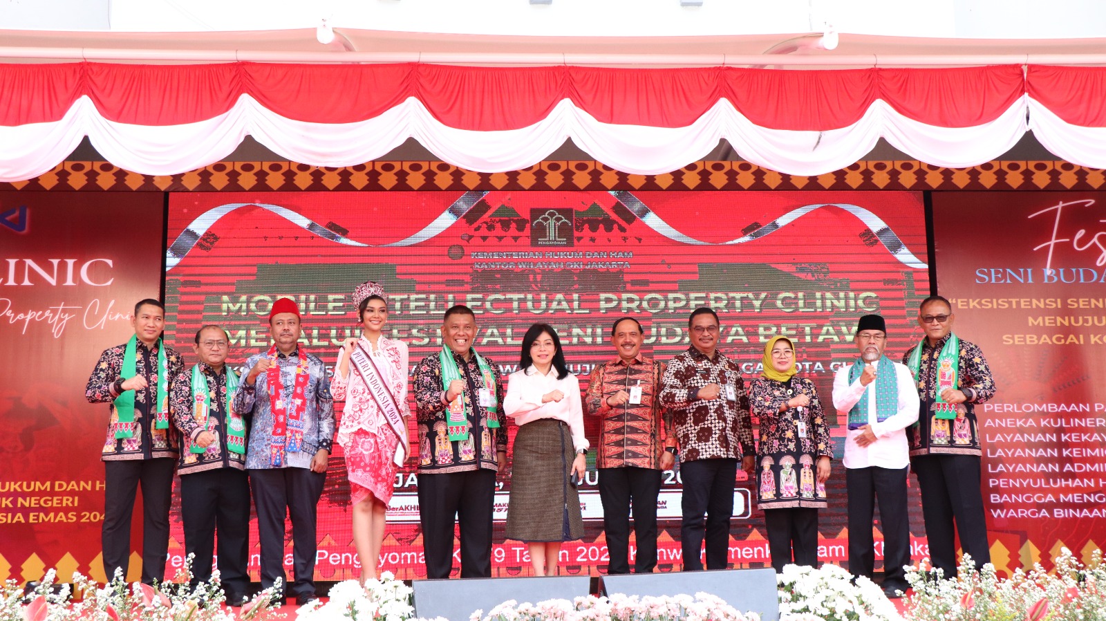 Kanwil Kemenkumham DKI Jakarta Promosikan Kebudayaan Betawi dan  Pelayanan Hukum dan HAM dalam Rangkaian “Mobile Intellectual Property  Clinic Melalui Festival Seni Budaya Betawi”