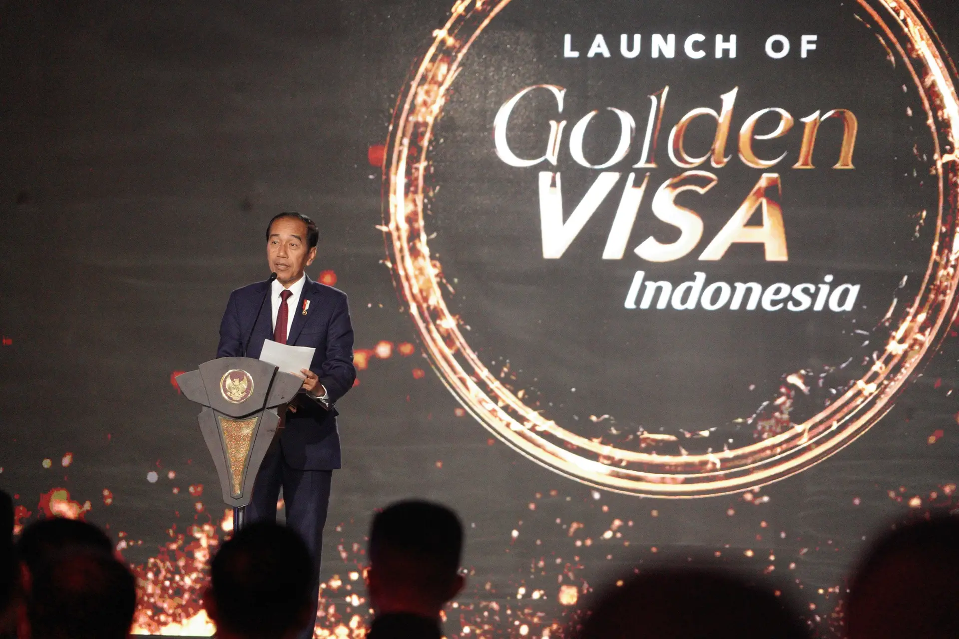Golden Visa Resmi Diluncurkan, Presiden RI: Privilese Emas bagi Warga Dunia Berkualitas