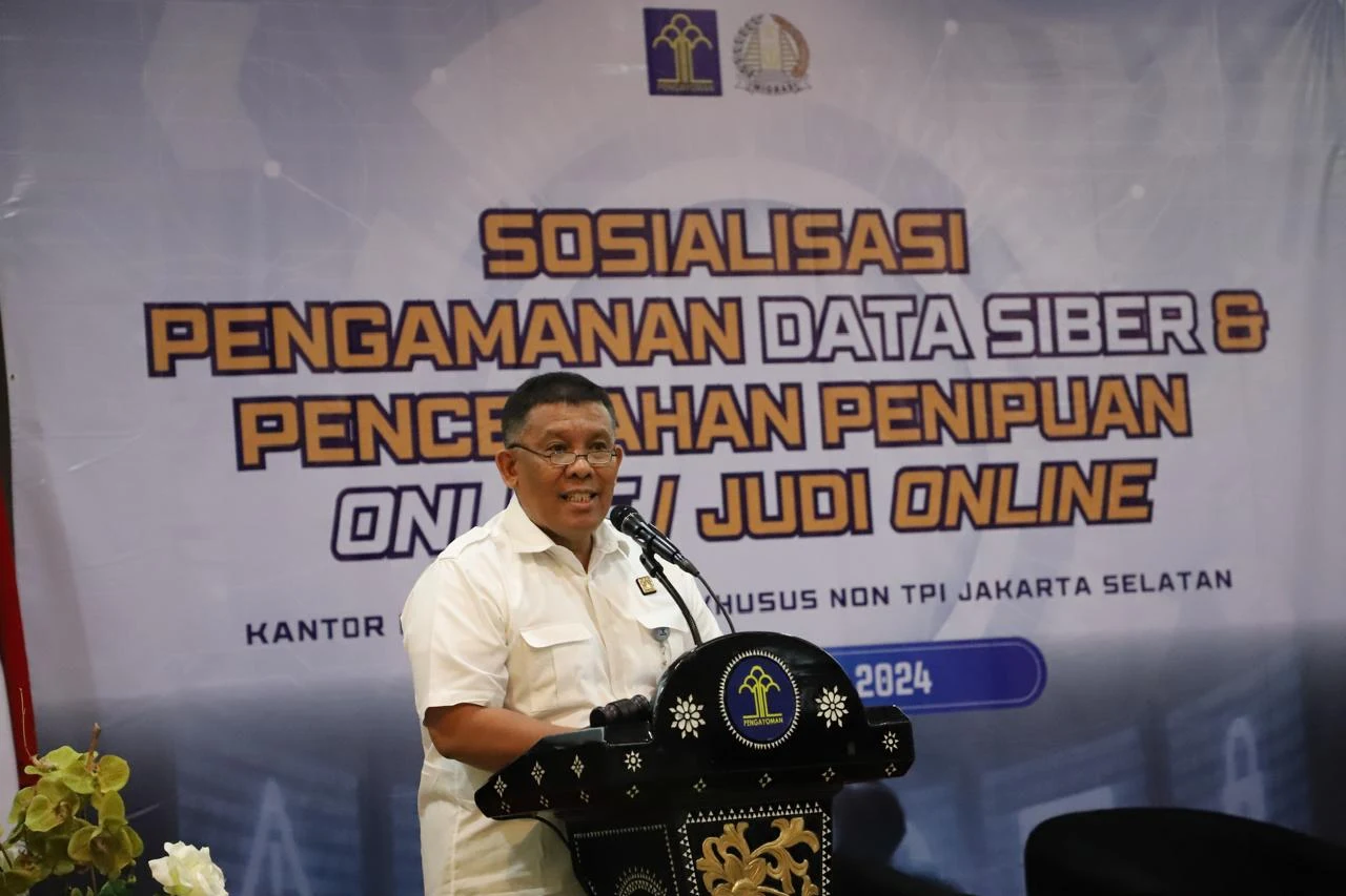 Sosialisasi Pengamanan Data Siber dan Pencegahan Penipuan dan Judi Online