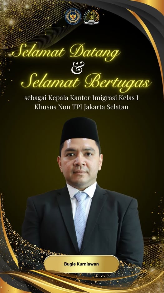 Selamat Datang dan Bertugas Bapak Bugie Kurniawan